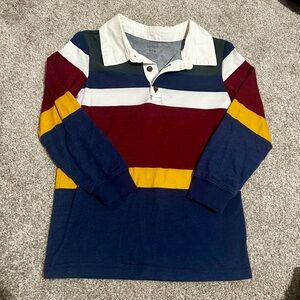 Carter’s Boys Striped Kids Rugby Shirt NWOT